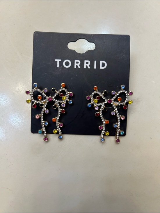 torrid Jewelry - torrid Multicolor Crystal Drop Earrings